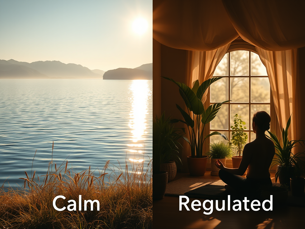 The Difference Between Feeling Calm and Being Regulated