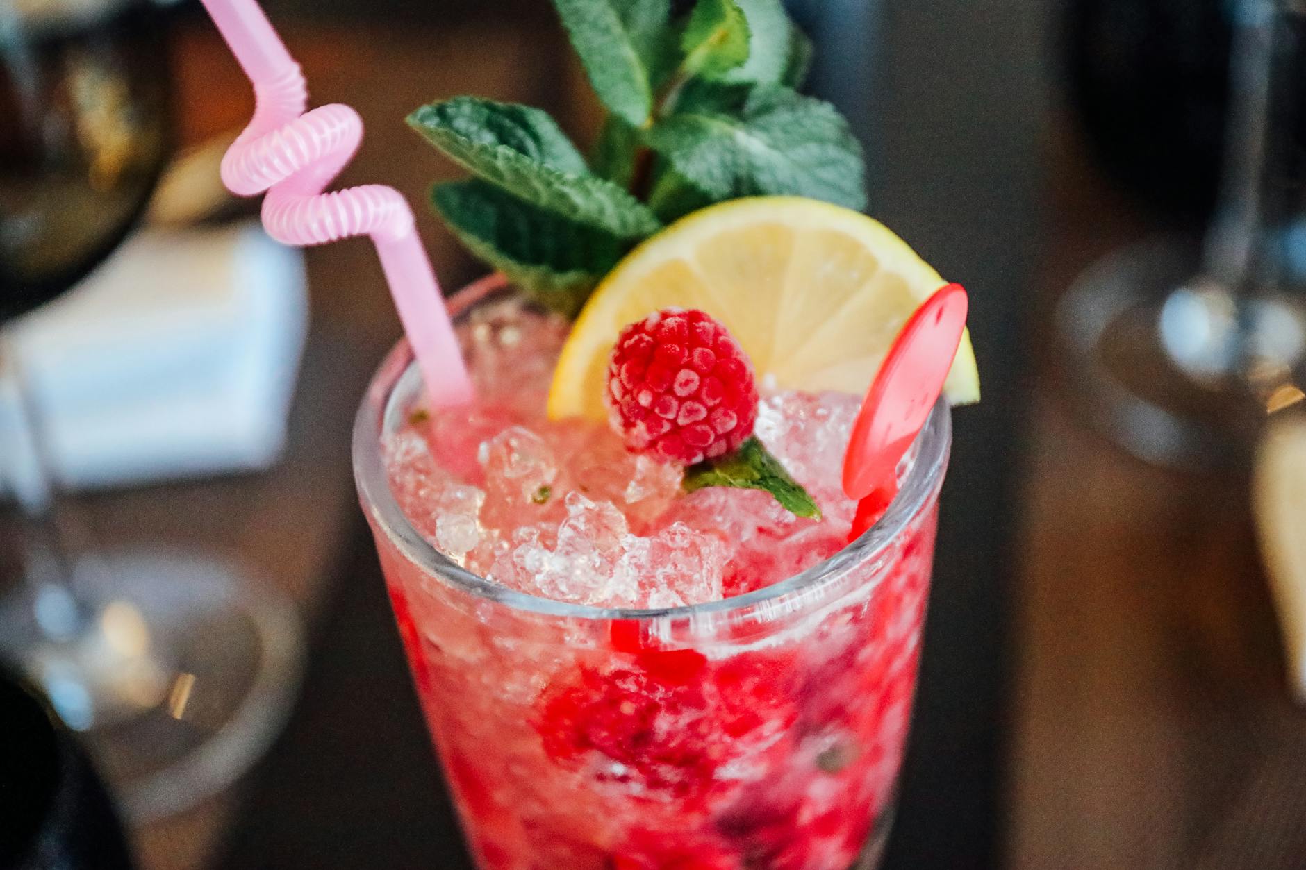Hormone-Supporting Raspberry Leaf Mocktail (A Simple Drink That Actually Supports Your Body)